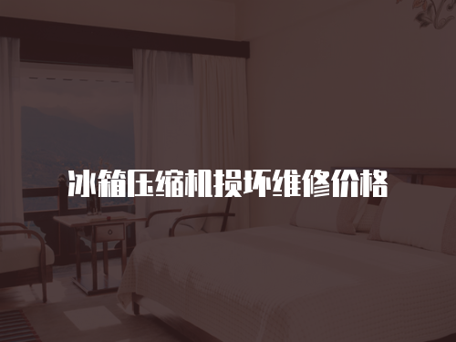 冰箱壓縮機損壞維修價格