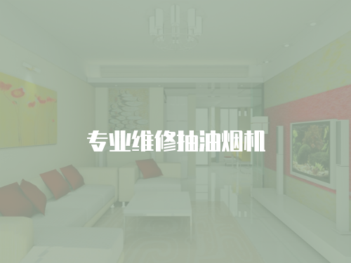 專業(yè)維修抽油煙機(jī)