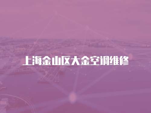 上海金山區(qū)大金空調(diào)維修