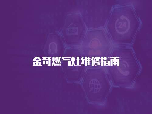 金苛燃?xì)庠罹S修指南