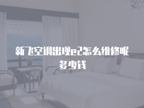 新飛空調出現e2怎么維修呢多少錢