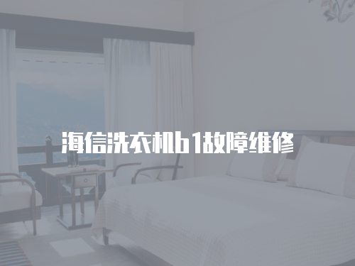 海信洗衣機b1故障維修
