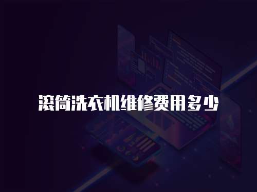 滾筒洗衣機(jī)維修費(fèi)用多少