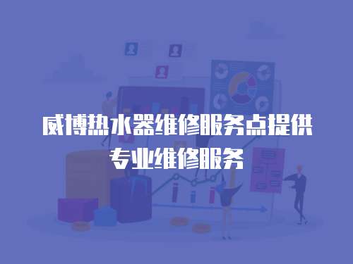 威博熱水器維修服務點提供專業維修服務