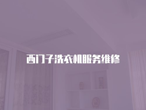 西門子洗衣機服務維修