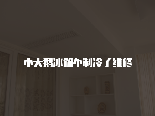 小天鵝冰箱不制冷了維修