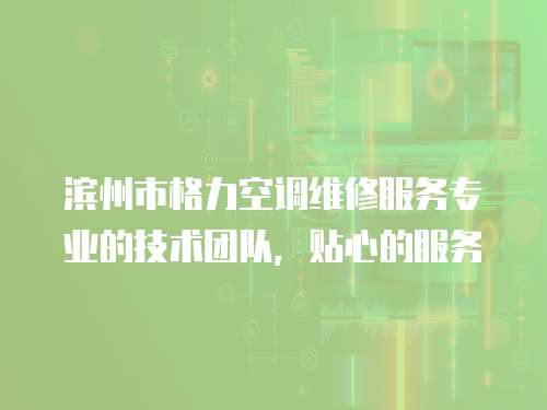 濱州市格力空調(diào)維修服務專業(yè)的技術(shù)團隊，貼心的服務