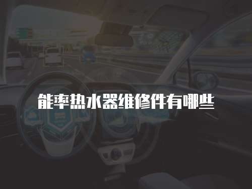 能率熱水器維修件有哪些