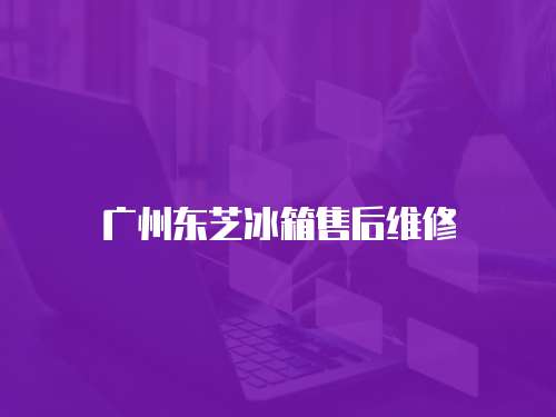 廣州東芝冰箱售后維修