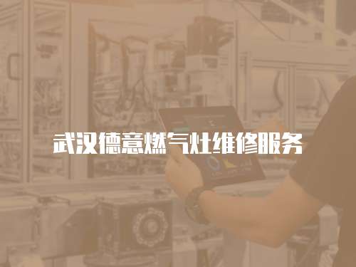 武漢德意燃氣灶維修服務