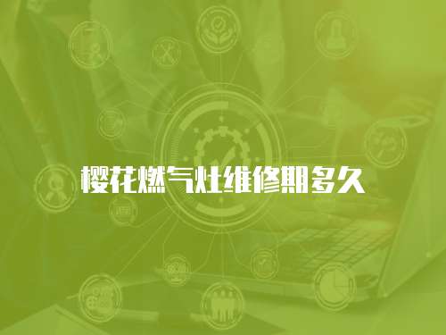 櫻花燃?xì)庠罹S修期多久