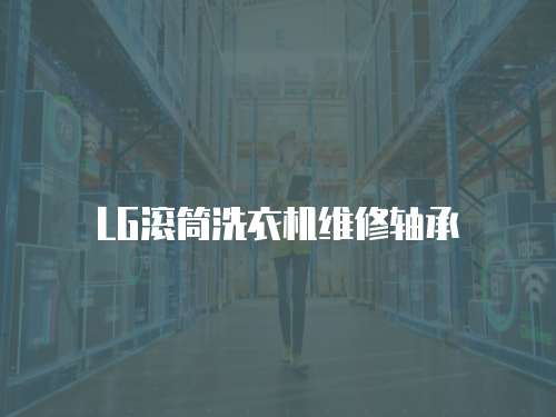 LG滾筒洗衣機(jī)維修軸承