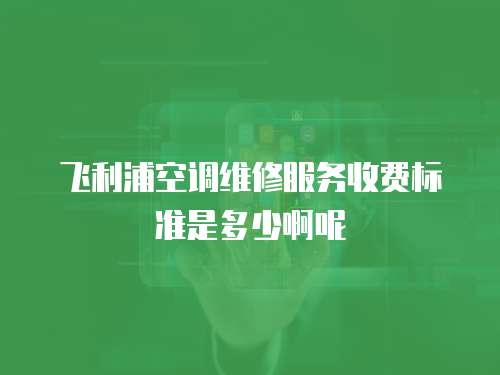飛利浦空調維修服務收費標準是多少啊呢