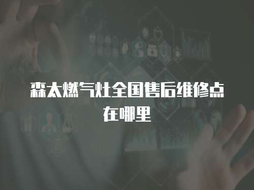 森太燃?xì)庠钊珖酆缶S修點在哪里