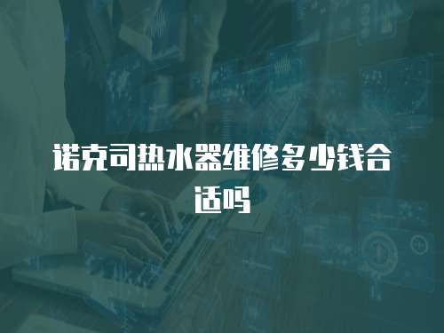 諾克司熱水器維修多少錢合適嗎