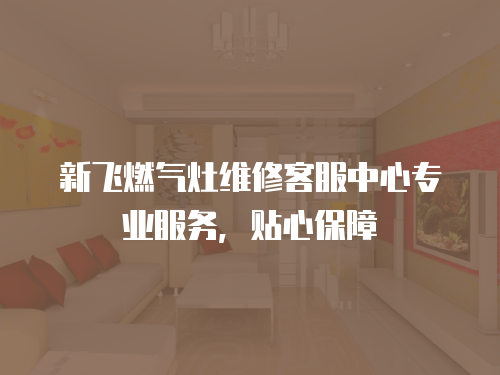 新飛燃氣灶維修客服中心專業服務，貼心保障