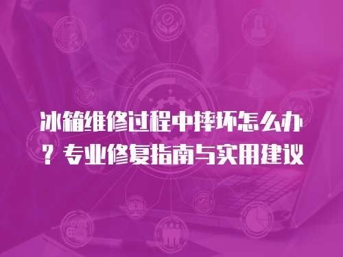 冰箱維修過程中摔壞怎么辦？專業(yè)修復(fù)指南與實(shí)用建議