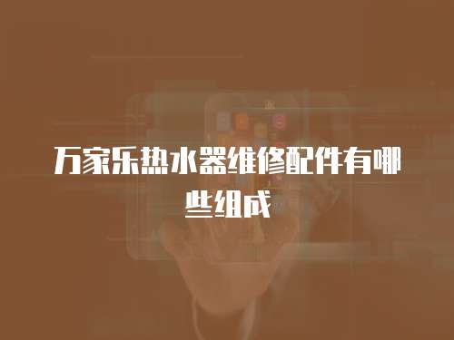 萬(wàn)家樂(lè)熱水器維修配件有哪些組成